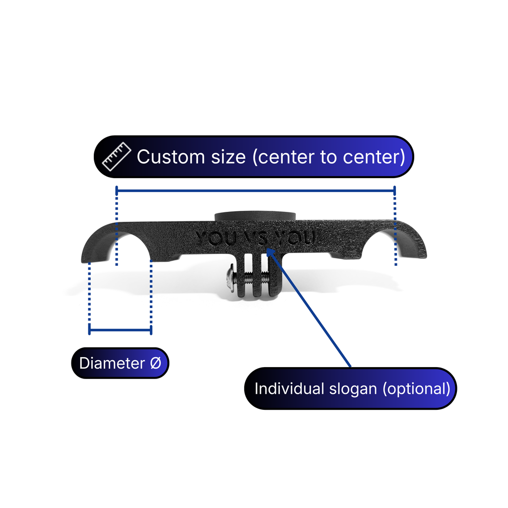 Aerobar-Brücke - medium, carbon